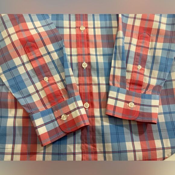 Vineyard Vines Shirt Men’s M Slim Fit Tucker Button Up Long Sleeve Preppy - Picture 5 of 10